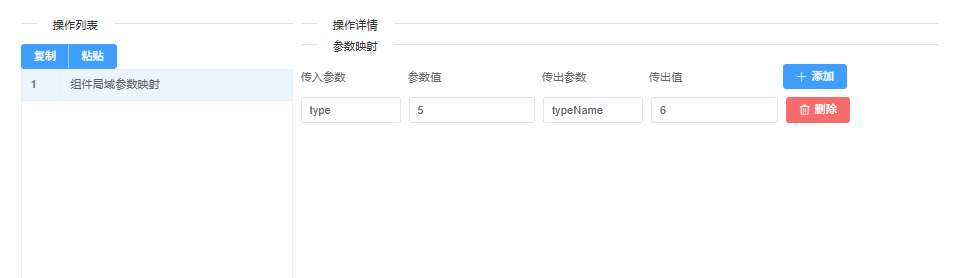 组件局域参数映射示意图